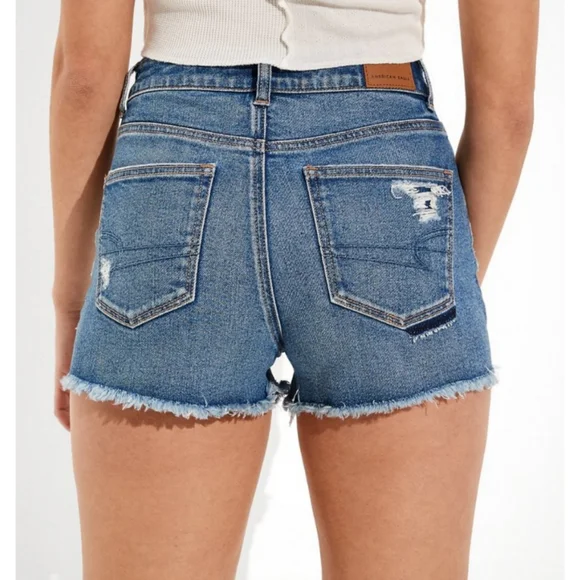 American Eagle Distressed Mom Shorts - Picture 2 of 6